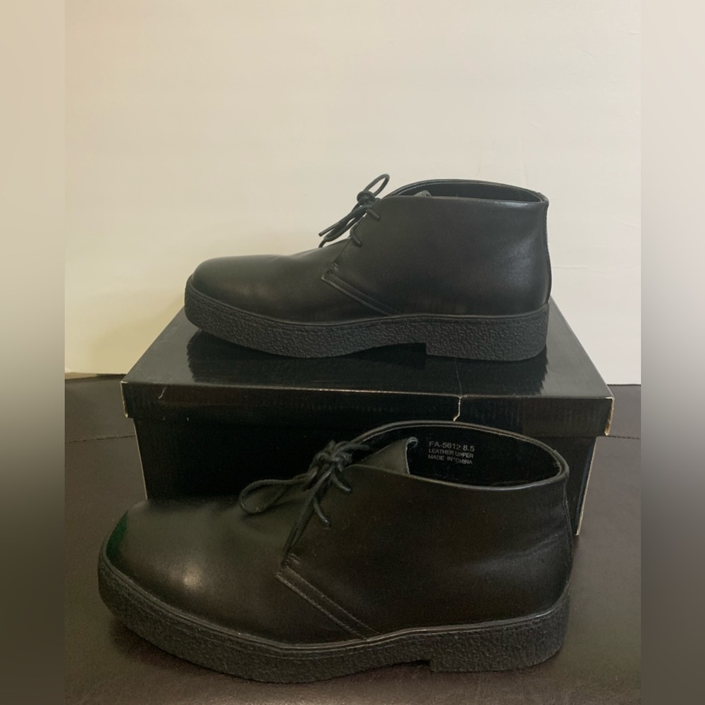 Mens Chukka Style Boots by Rocker - Picture 4 of 10